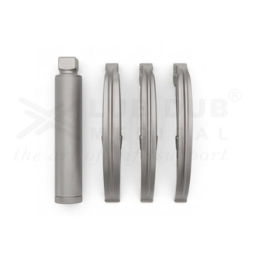 Laryngoscope Set Mac Adult Handle with Blade Size : 2,3,4 - 0