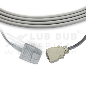SpO2 Adult 3 Mtr Probe Compatible with Nellcor Om 3m Connector Rubber Type - 0