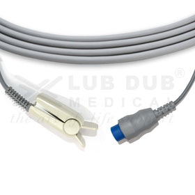 SpO2 Adult 3mtr Probe Compatible with Xincare 6 Pin Clip Type - 0