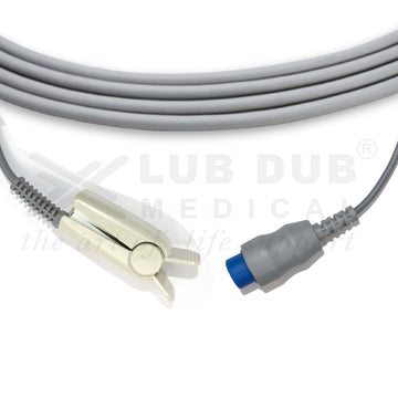 SpO2 Adult 3mtr Probe Compatible with Xincare 6 Pin Clip Type - 0