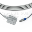 SpO2 Adult 3 Mtr Probe Compatible with Welcare 6 Pin S/n Digital Rubber  Type-2