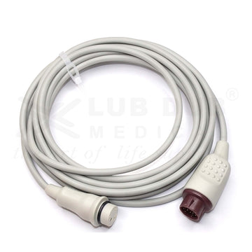 IBP Transducer Cable-BD Compatible With HP 12 Pin - 0