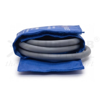 Reusable NIBP Cuff Happy Hearts Neonatal Double Tube Royal Blue 6-11 cm LDM - 0