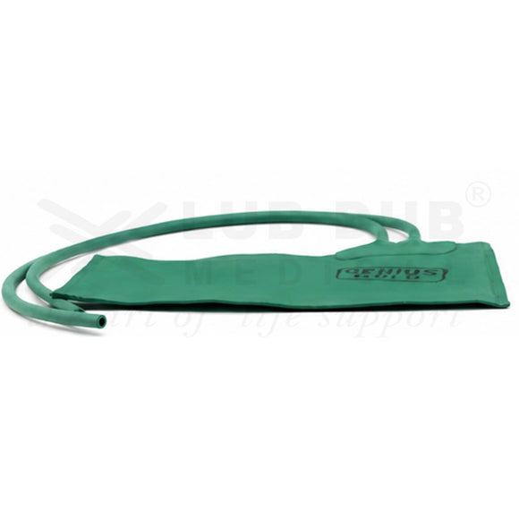 Adult BP Rubber Bladder Double Tube for Manual BP Aparatus Green