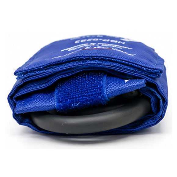 Reusable NIBP Cuff Happy Hearts Neonatal Single Tube Royal Blue 6-11cm LDM