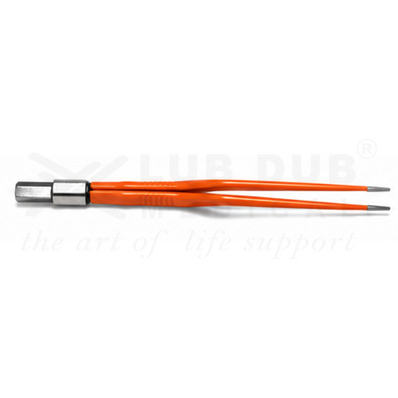 Non Stick Bipolar Forceps Bayonet 18cm 1.0mm Ger