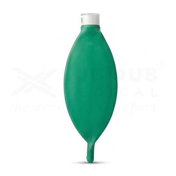 Rebreathing Bag With Ring 0.5 Ltr Green (15mm)