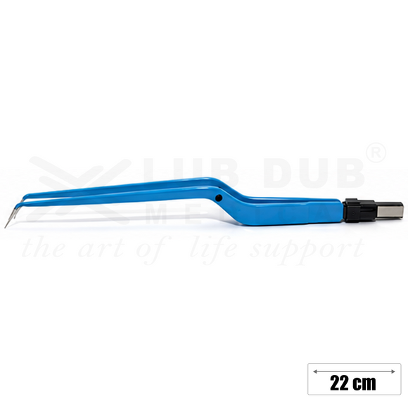 Bipolar Forceps Bayonet Angle Down Ger 24cm 1.0cm