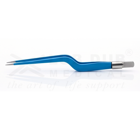 Buy Bipolar Forceps Bayonet 20cm 1mm German standard. Diathermy bipolar forceps for OT use. Fast shipping across India.