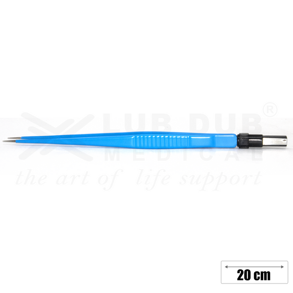 Buy Bipolar Forceps Straight 20cm 0.3mm German standard. Diathermy bipolar forceps for OT use. Fast shipping across India.