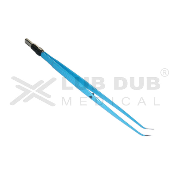 Buy Bipolar Forceps Straight Angle 24cm 0.5mm German standard. Diathermy bipolar forceps for OT use. Fast shipping across India.