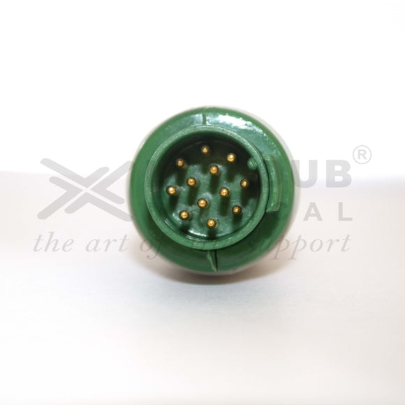 4mm banana ECG cable for Schiller ECG machine