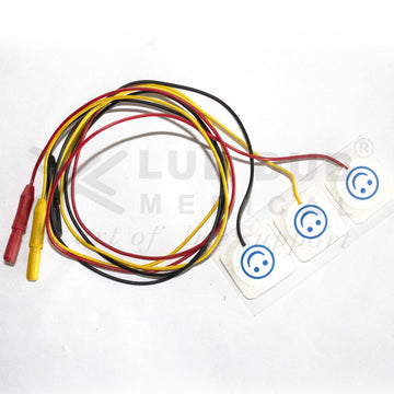 Cardiac Monitoring Prewired Disposable Electrode