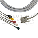 Medical ECG cable snap type Cardiocom monitor