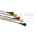 Medical ECG cable snap type Datex S5 monitor