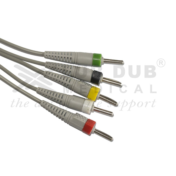 Medical ECG cable banana type HP monitor