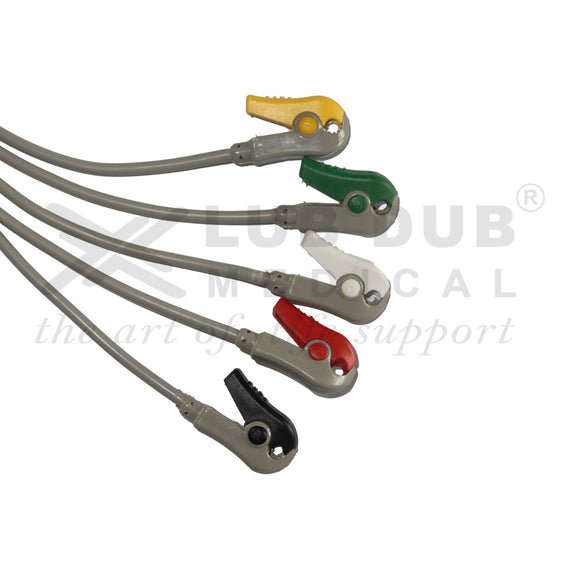 Medical ECG cable clip type L&T monitor