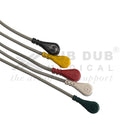 Medical ECG cable snap type L&T monitor