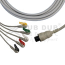 Medical ECG cable clip type Spacelabs monitor