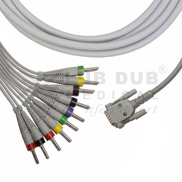 Hospital ECG cable banana type connector