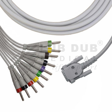 Diagnostic ECG cable Nasan compatible