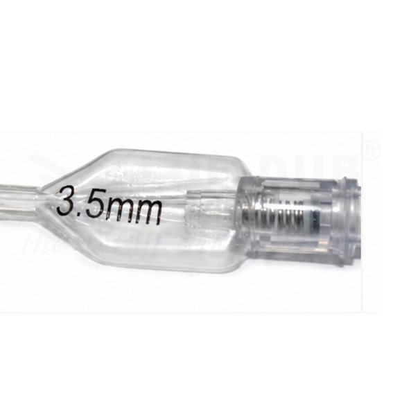 Buy Cuffed ET Tube (Endotracheal Tube) Size 3.5. Cuffed intubation tube for Pediatric OT & ICU. Fast shipping across India.