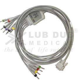 Replacement ECG patient cable for Edan ECG machine