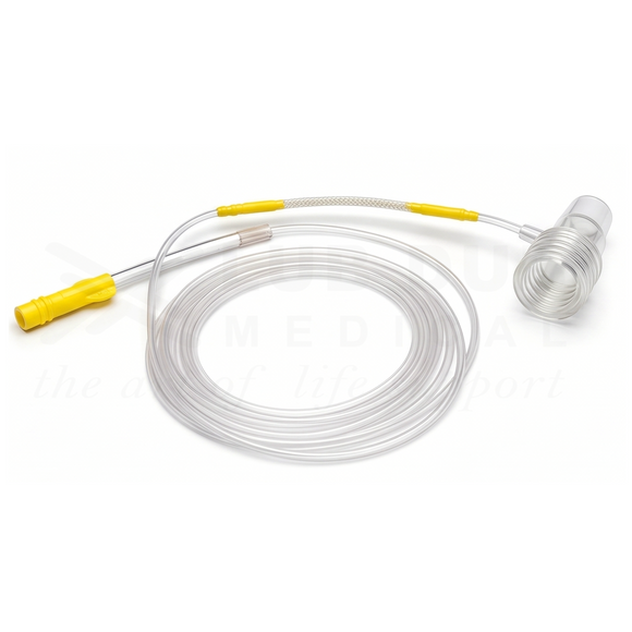 Buy EtCO2 Sampling Line with T Connector. End Tidal CO2 / Capnography Sampling Line. Fast shipping across India.