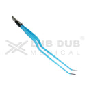 Bipolar Forceps Bayonet Angle Down 20cm 1.0cm Ger-3