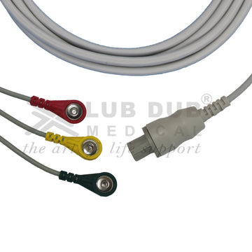 Patient Monitor ECG Cable GE Cardioserve