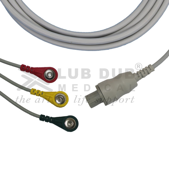 Patient Monitor ECG Cable GE Cardioserve