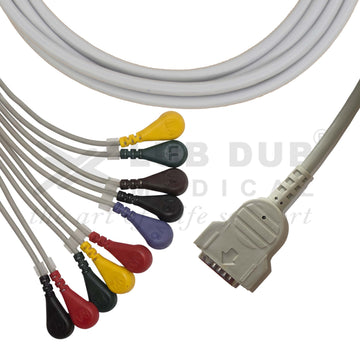 Diagnostic ECG cable for GE TMT machine