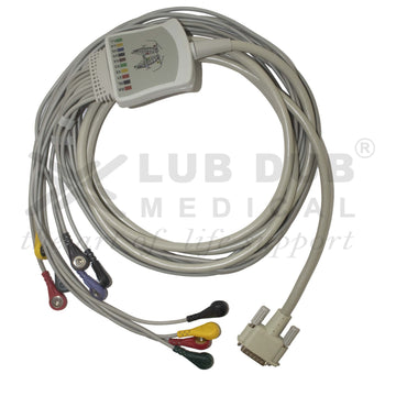 GE ECG machine replacement cable snap electrodes