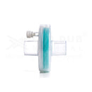 Buy Disposable HME + BV Filter Adult Latex Free. Heat moisture exchanger with bacteria & virus filter for ICU ventilator circuits. Fast shipping across India.