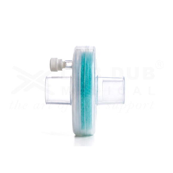 Buy Disposable HME + BV Filter Adult Latex Free. Heat moisture exchanger with bacteria & virus filter for ICU ventilator circuits. Fast shipping across India.