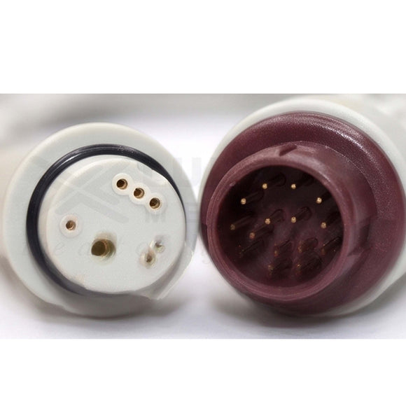 Buy IBP Transducer Cable BD compatible with HP 12 Pin. Invasive Blood Pressure Cable for patient monitors. Fast shipping across India.