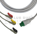 L&T Patient Monitor ECG Cable Clip Electrodes