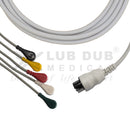 5 lead ECG patient cable L&T compatible