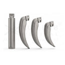 Buy Laryngoscope Mac Adult Handle with Blades Size 2, 3, 4. Standard laryngoscope set for OT intubation. Fast shipping across India.
