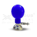Adult ECG Chest Bulb Electrode Metal Contact Blue