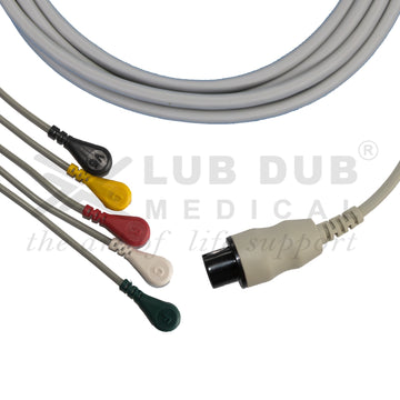5 lead ECG patient cable Mindray compatible