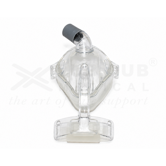 Buy NIV Full Face Mask Non-Vented Large Oxiboy. Non-invasive ventilation mask / CPAP BiPAP mask for ICU respiratory therapy. Fast shipping across India.