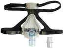Buy NIV Full Face Mask Vented Small Oxiboy. Non-invasive ventilation mask / CPAP BiPAP mask for ICU respiratory therapy. Fast shipping across India.