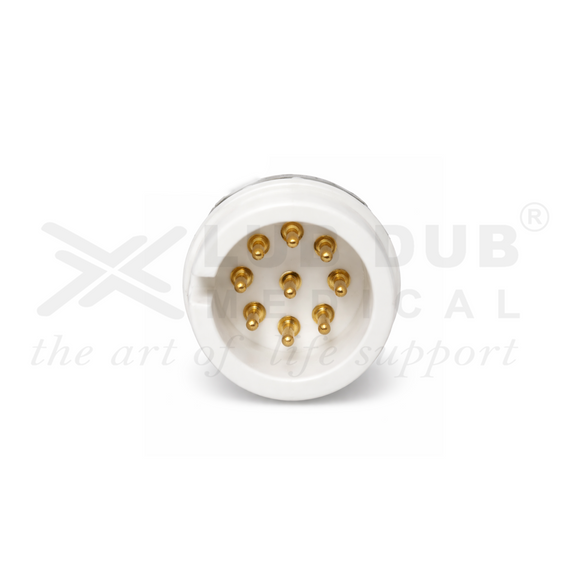 Adult SpO2 Rubber Sensor Probe Aspen 9 Pin