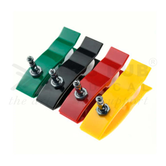 Medical ECG Clamp Electrodes for Children Multicolor