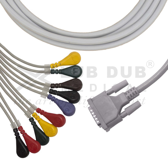 Diagnostic ECG cable for Philips ECG machine