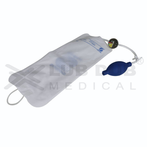 Buy Pressure Infusion Bag with Aneroid Gauge 500ml/1000ml/3000ml Vitaliya. Medical-grade pressure infusion bag. Fast shipping across India.