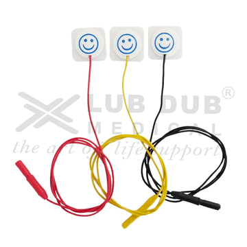 ICU ECG Prewired Monitoring Electrode