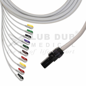 Diagnostic ECG cable for Quinton TMT system