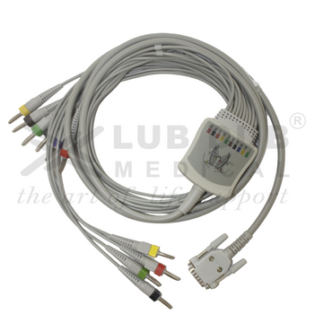 Medical ECG patient cable for RMS machines